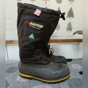 Baffin Technology Black Winter Snow Boots Insulated Waterproof Men’s 9